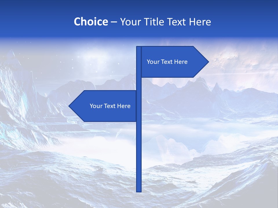Scifi Chill Horizon PowerPoint Template