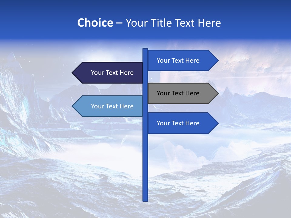Scifi Chill Horizon PowerPoint Template