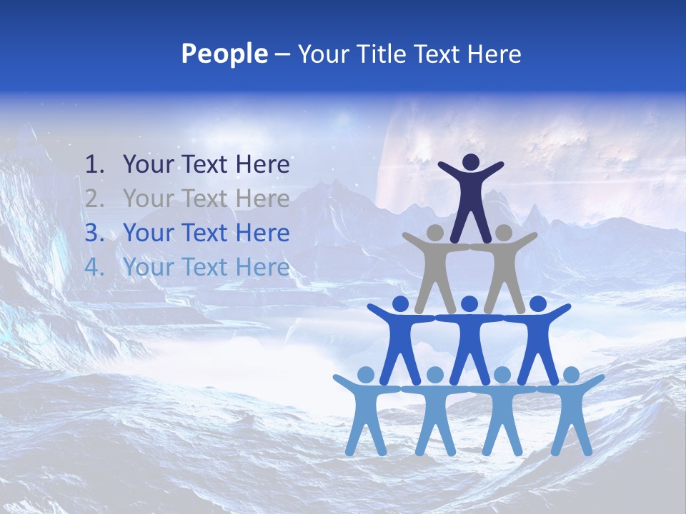 Scifi Chill Horizon PowerPoint Template