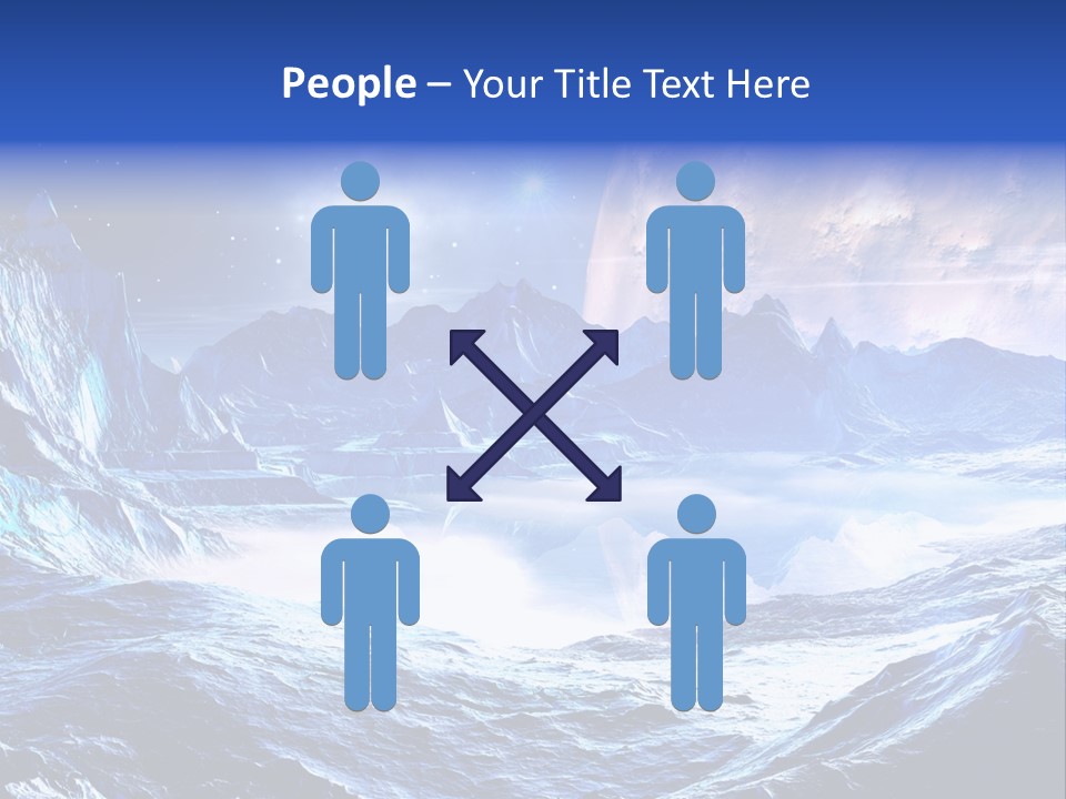 Scifi Chill Horizon PowerPoint Template