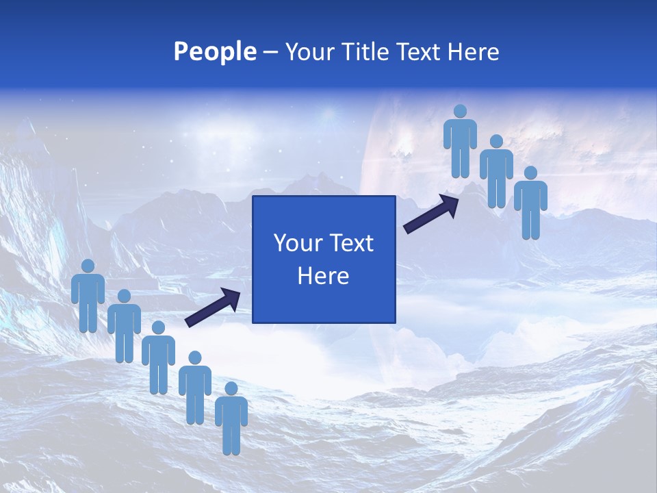 Scifi Chill Horizon PowerPoint Template