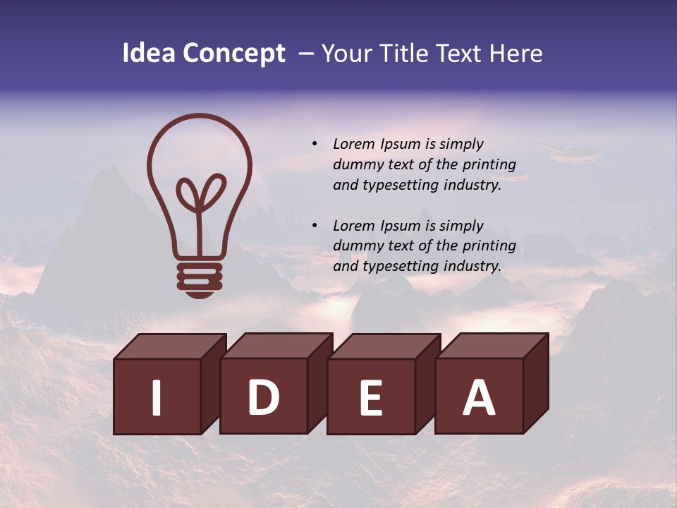 Travel Scifi Craft PowerPoint Template