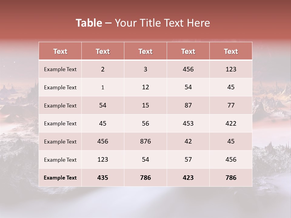 World Purple Cosmos PowerPoint Template