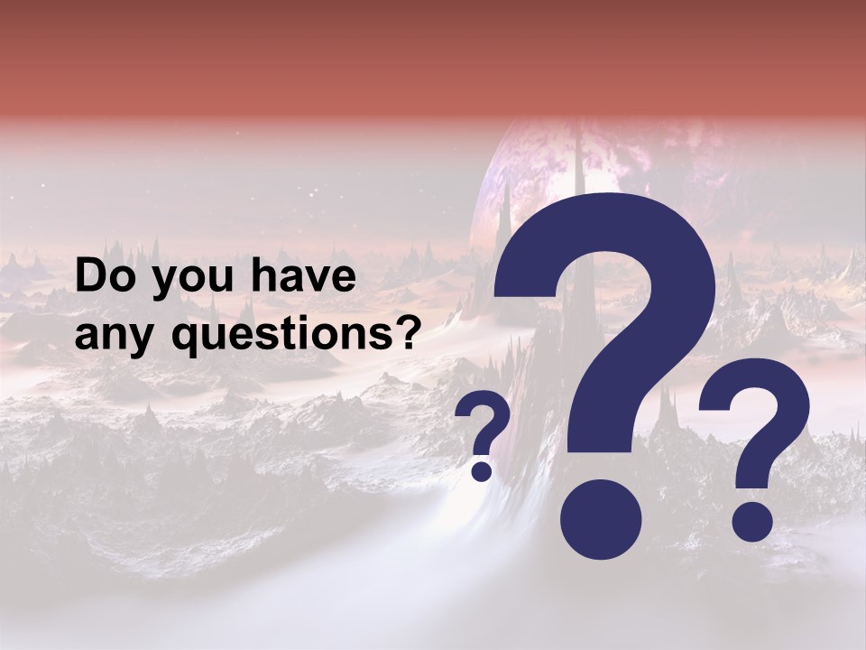 World Purple Cosmos PowerPoint Template