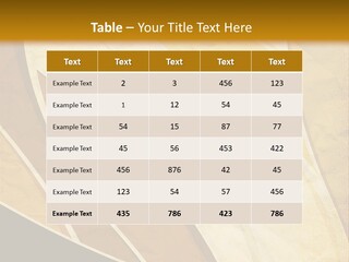 Concept Sheet Photo PowerPoint Template