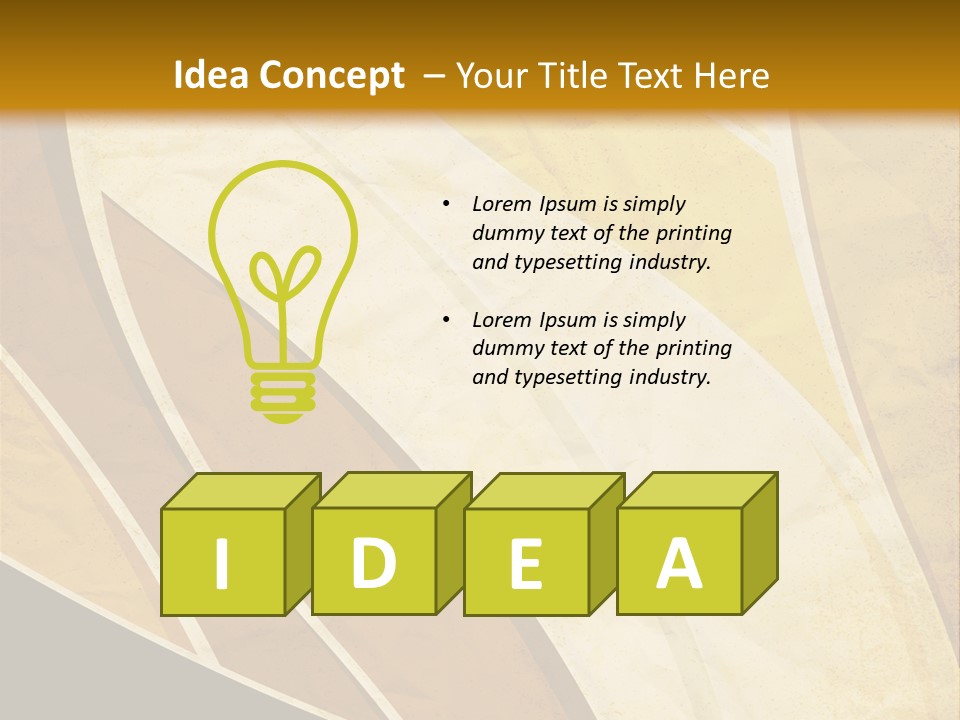 Concept Sheet Photo PowerPoint Template