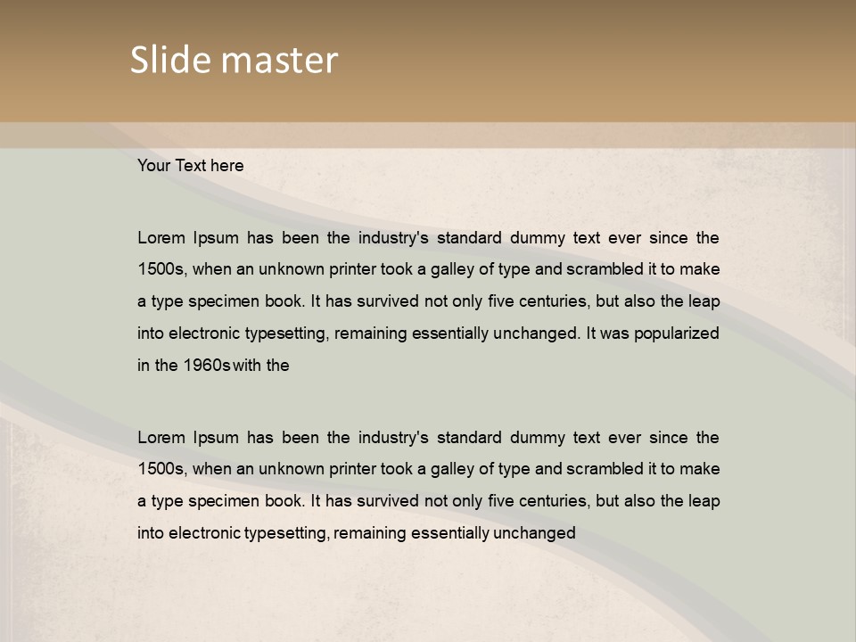 Line Artist Stylish PowerPoint Template