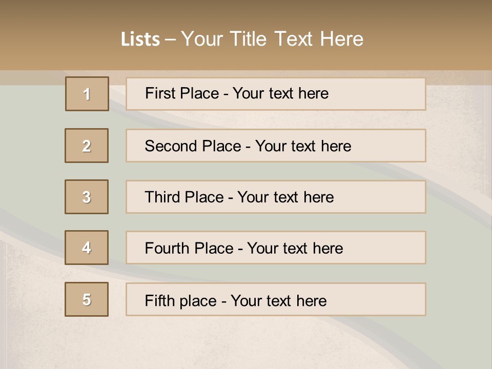 Line Artist Stylish PowerPoint Template