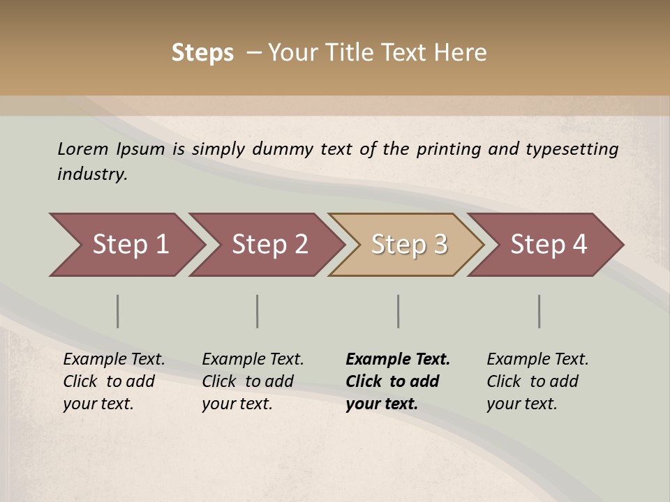 Line Artist Stylish PowerPoint Template