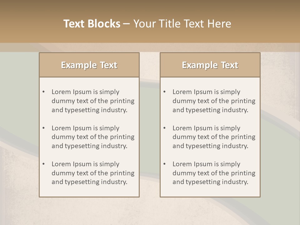 Line Artist Stylish PowerPoint Template