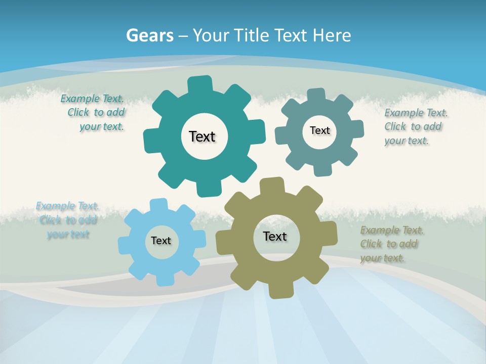 Concept Aged Decoration PowerPoint Template