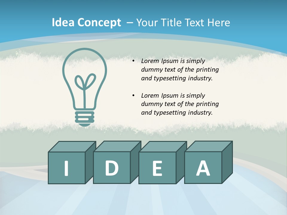 Concept Aged Decoration PowerPoint Template