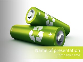 Watt Background Electricity PowerPoint Template