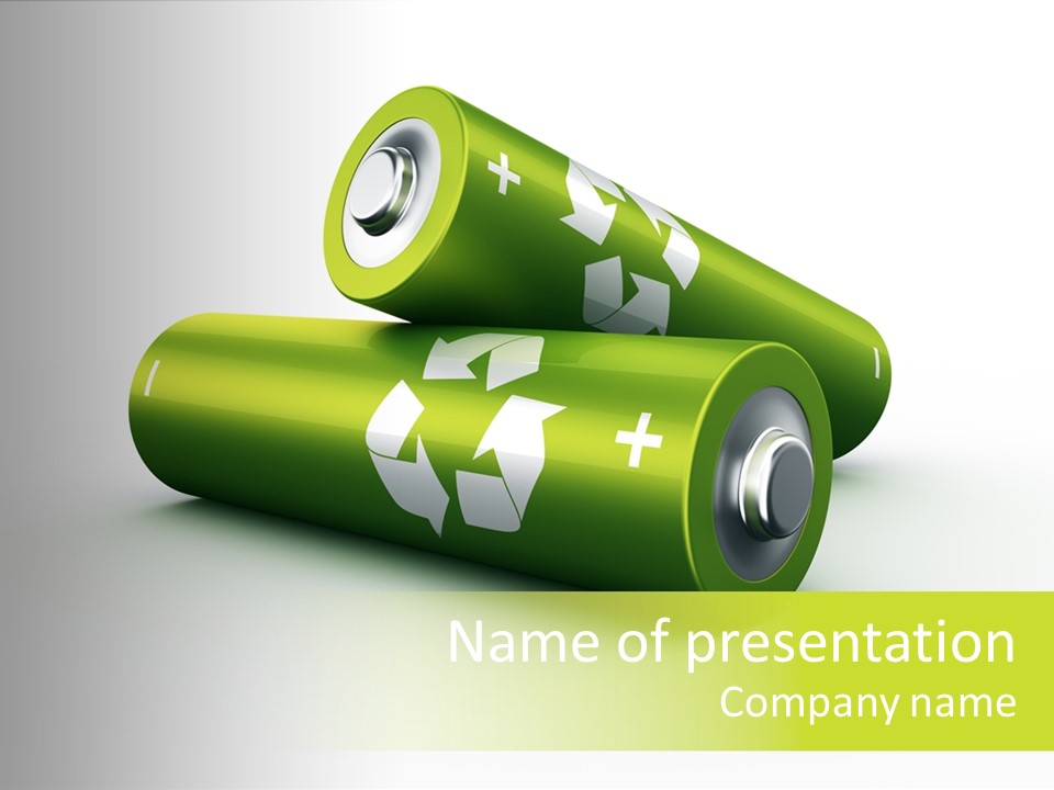 Watt Background Electricity PowerPoint Template