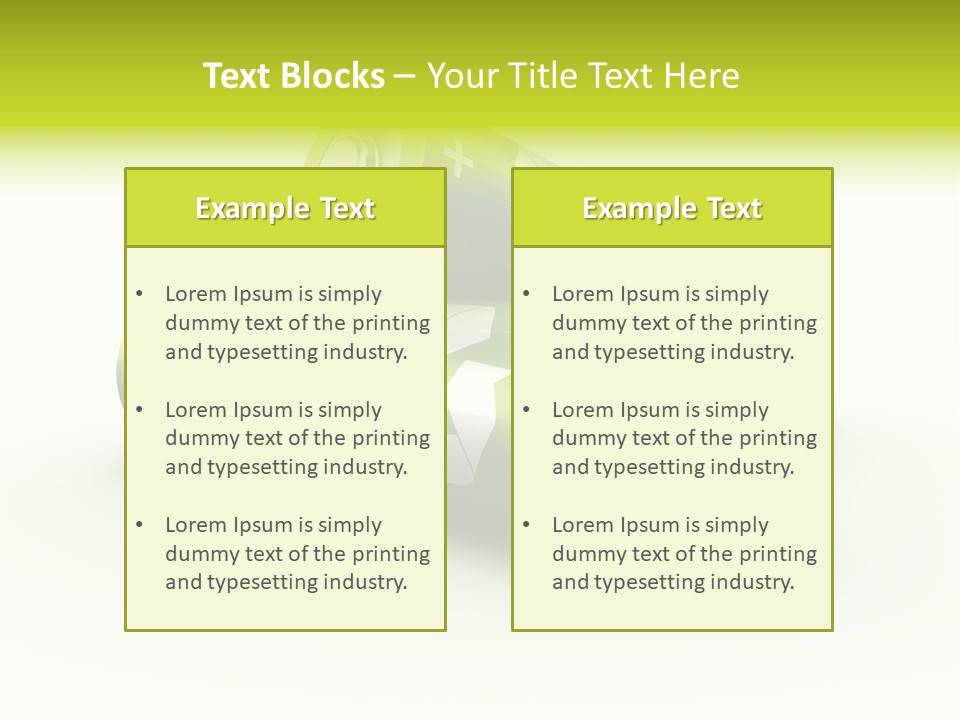 Watt Background Electricity PowerPoint Template