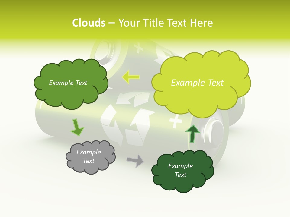Watt Background Electricity PowerPoint Template