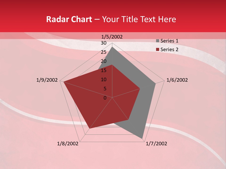 Flag Texture Aged PowerPoint Template