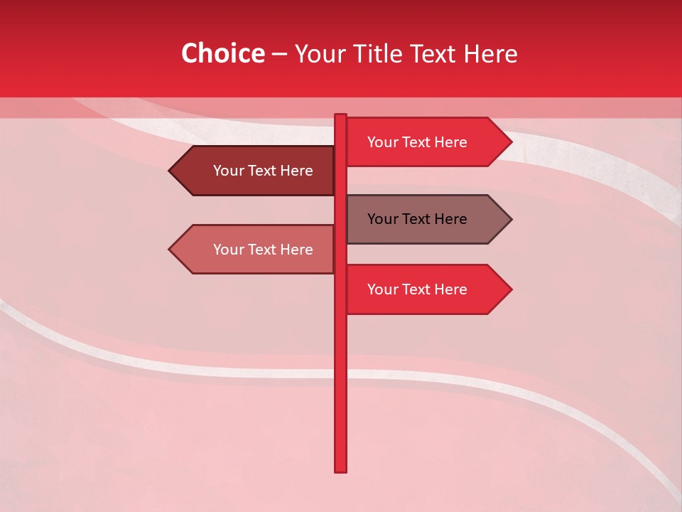 Flag Texture Aged PowerPoint Template