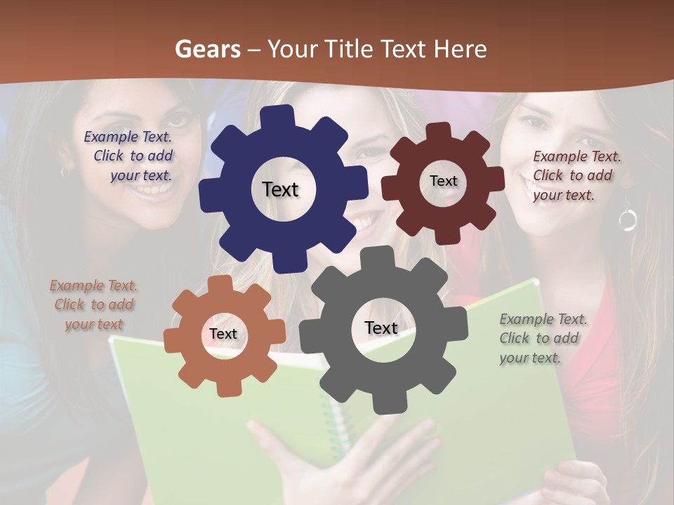 Young Campus Group PowerPoint Template