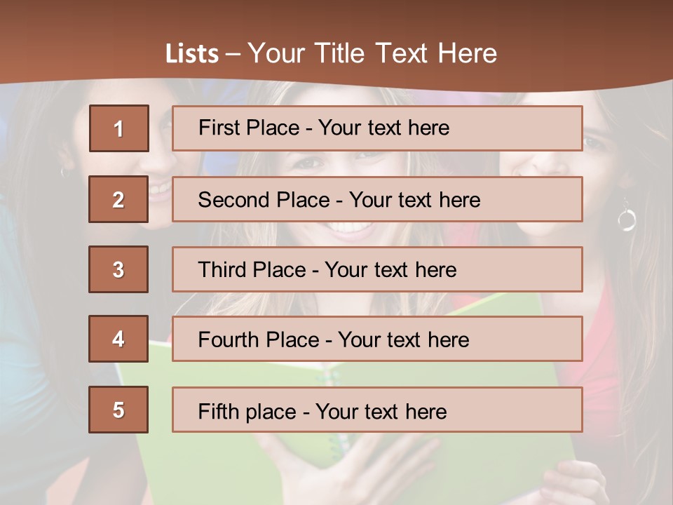 Young Campus Group PowerPoint Template