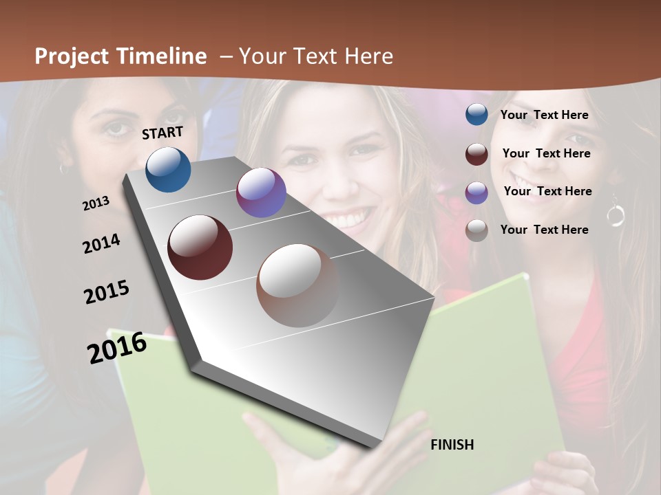 Young Campus Group PowerPoint Template