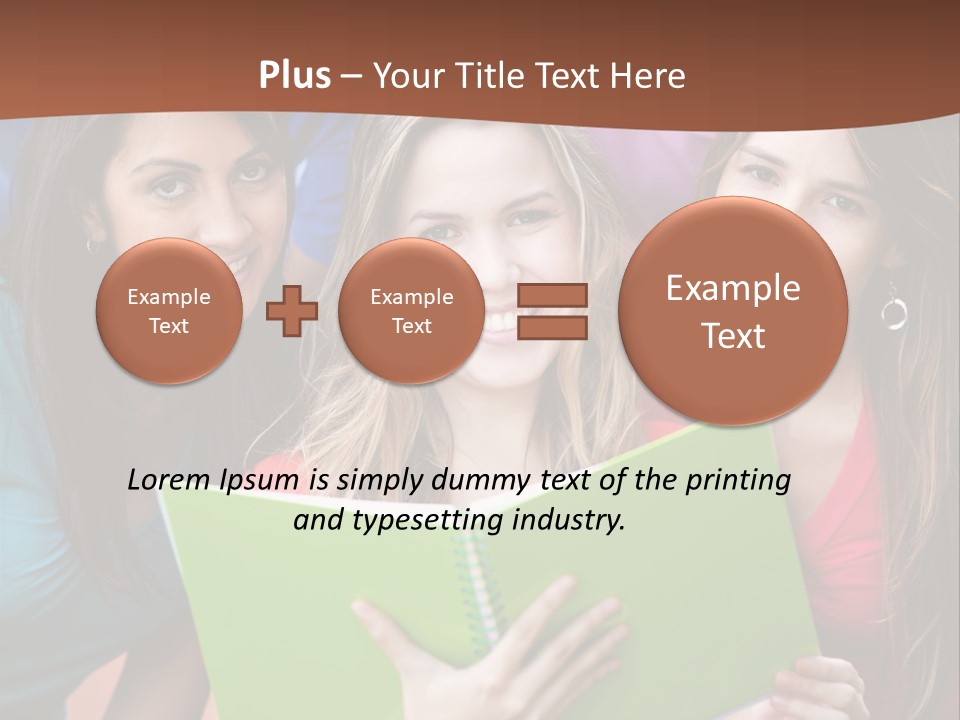 Young Campus Group PowerPoint Template