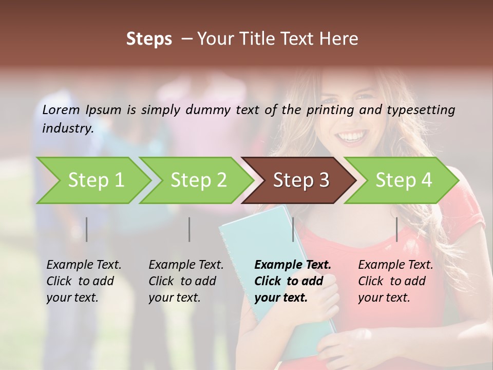 Study Youngster Learn PowerPoint Template