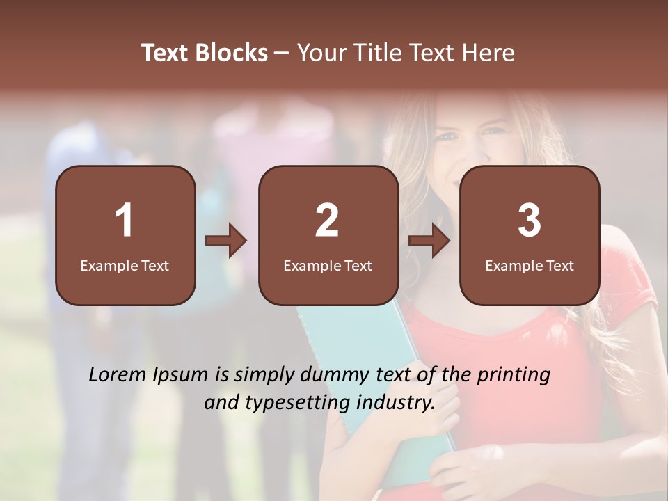 Study Youngster Learn PowerPoint Template