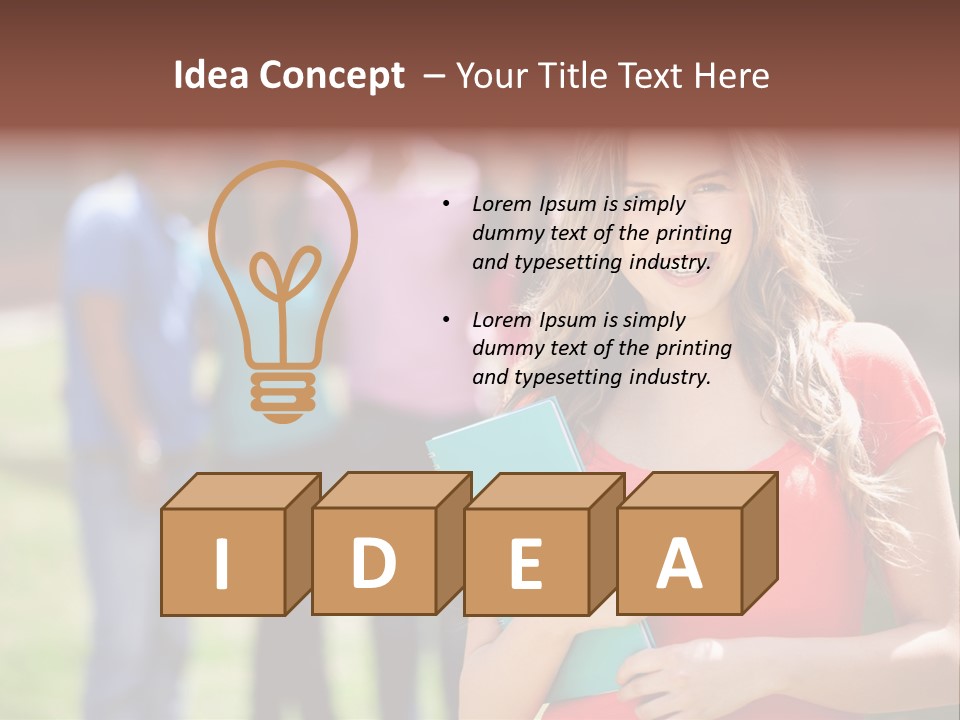 Study Youngster Learn PowerPoint Template