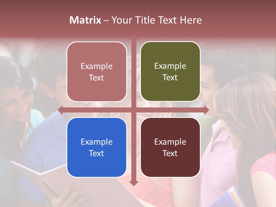 College School Youth PowerPoint Template