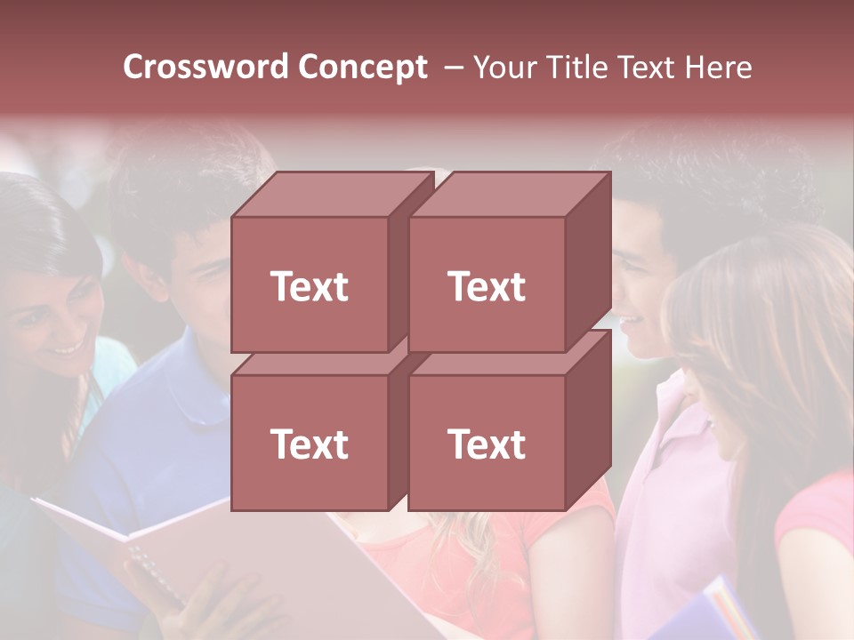 College School Youth PowerPoint Template