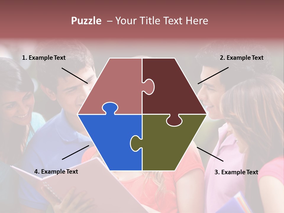 College School Youth PowerPoint Template