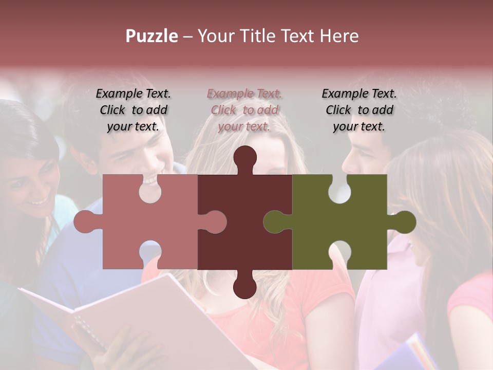 College School Youth PowerPoint Template