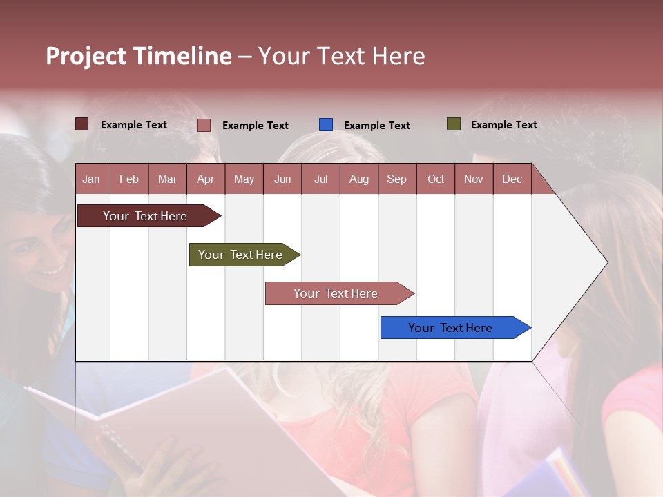 College School Youth PowerPoint Template