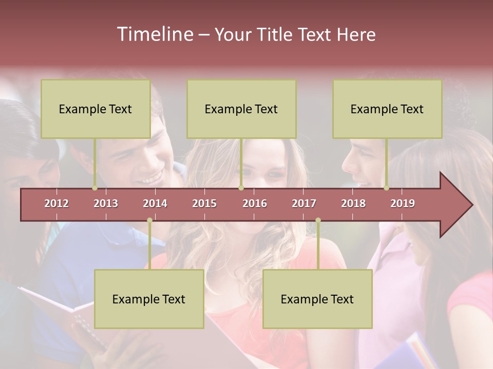 College School Youth PowerPoint Template