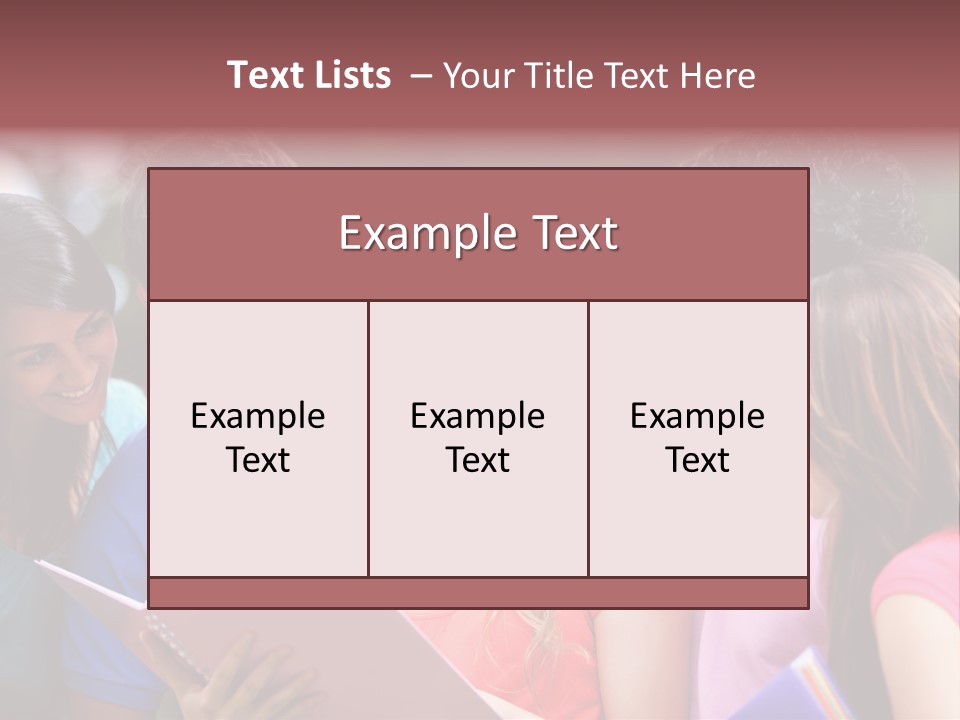 College School Youth PowerPoint Template