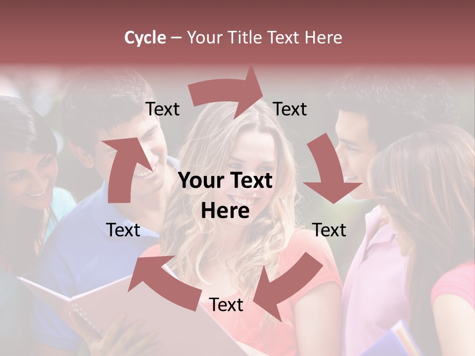 College School Youth PowerPoint Template