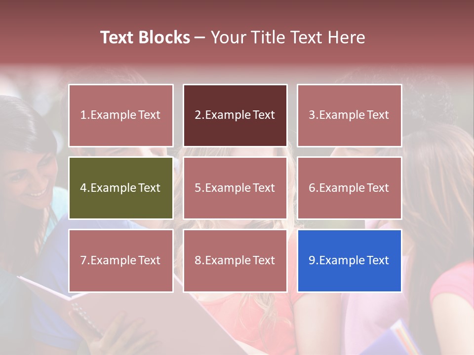 College School Youth PowerPoint Template