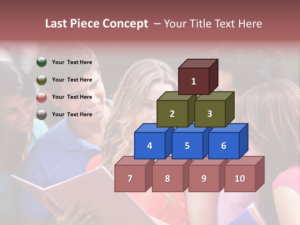 College School Youth PowerPoint Template