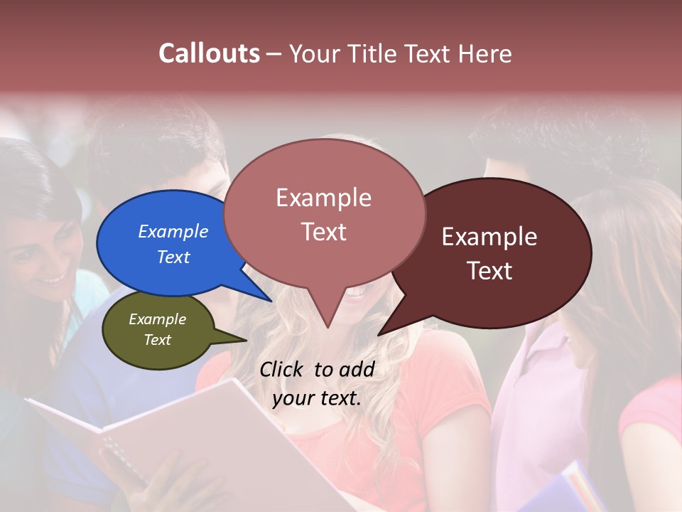 College School Youth PowerPoint Template