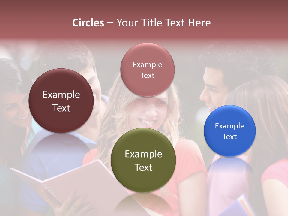 College School Youth PowerPoint Template