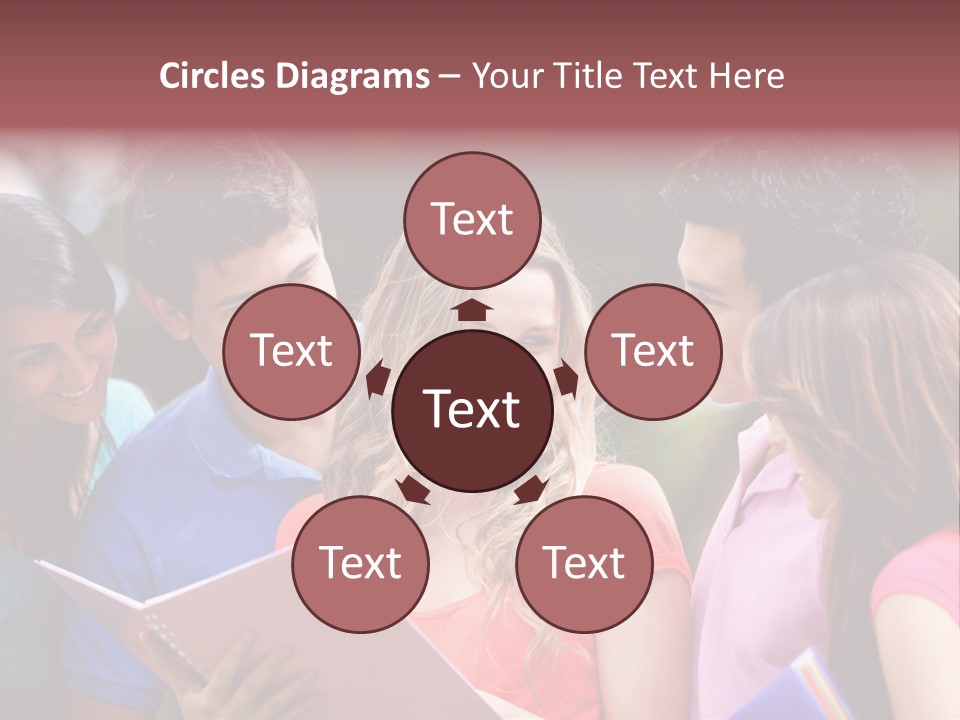 College School Youth PowerPoint Template