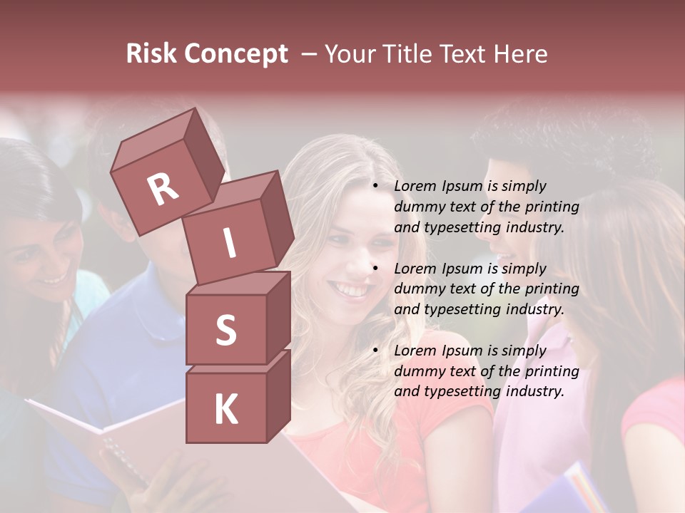 College School Youth PowerPoint Template