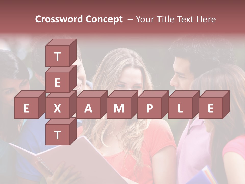 College School Youth PowerPoint Template