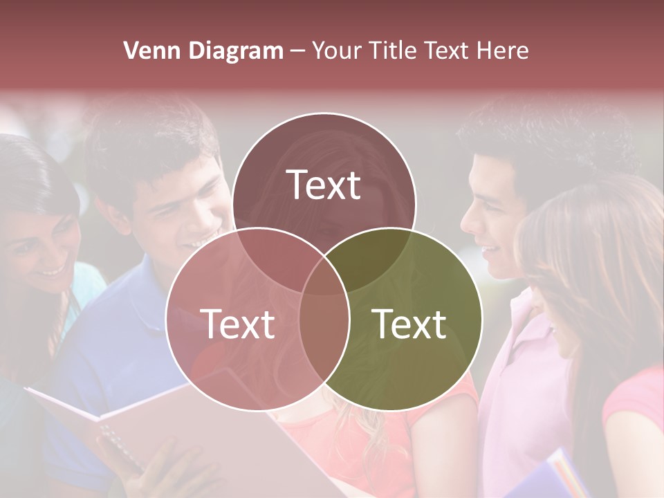 College School Youth PowerPoint Template