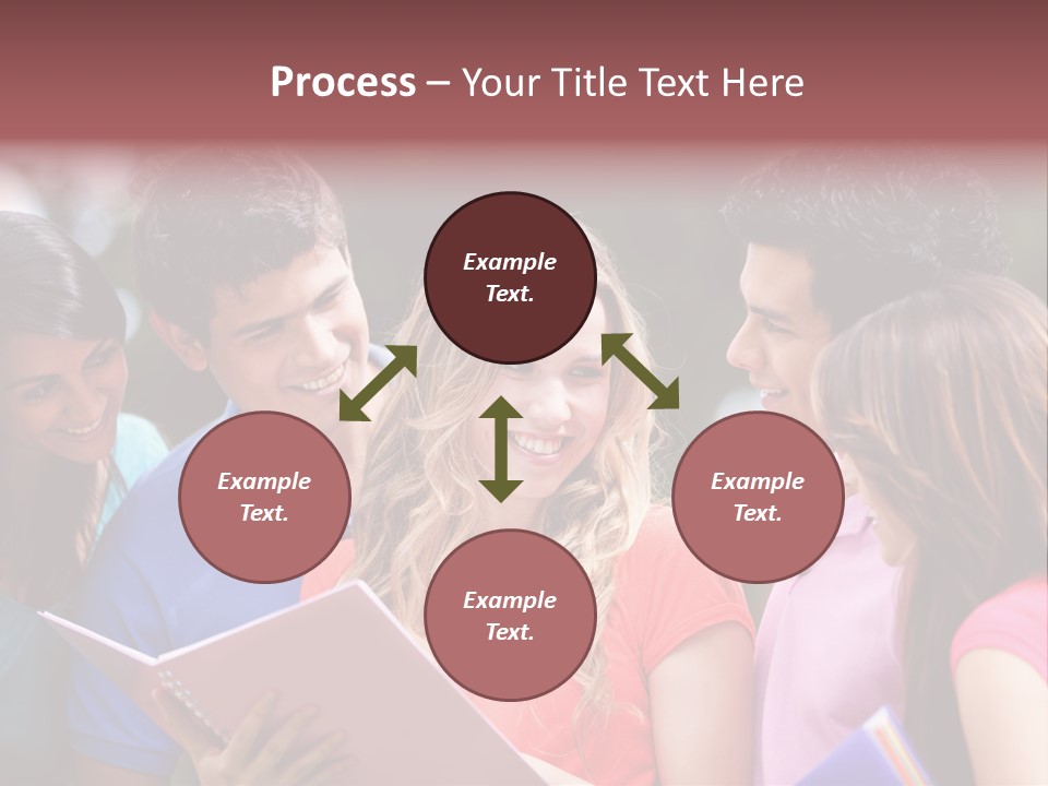College School Youth PowerPoint Template