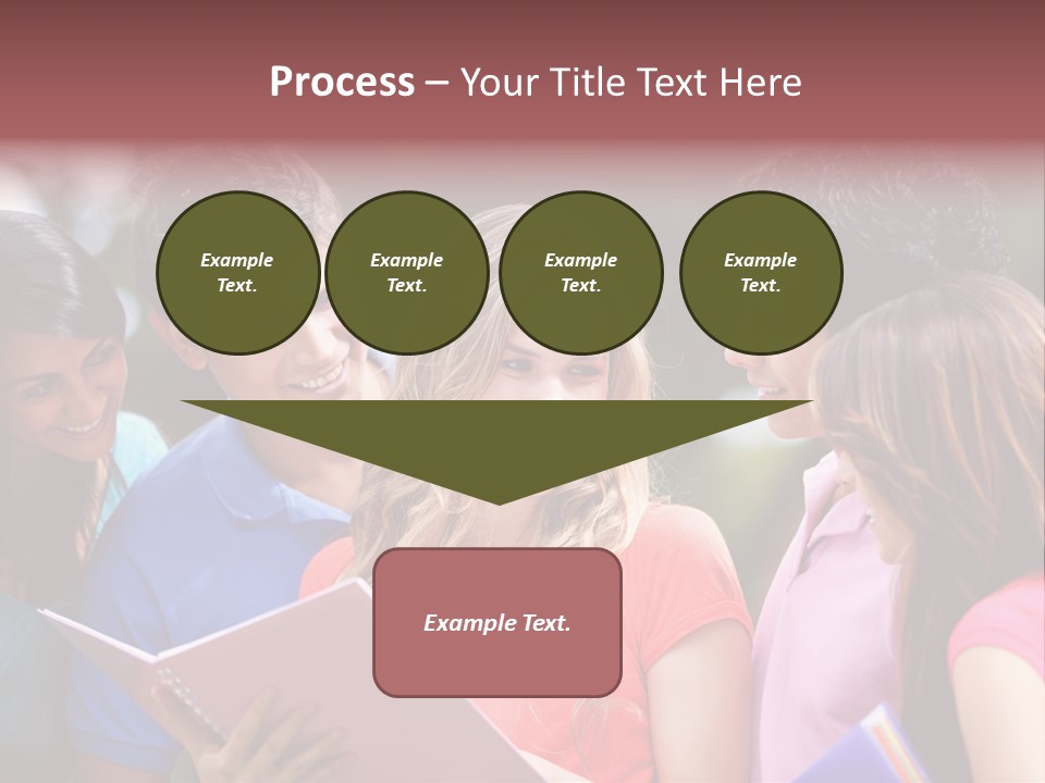 College School Youth PowerPoint Template