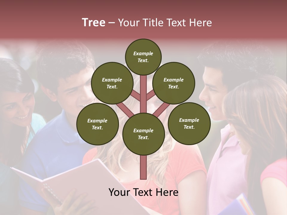 College School Youth PowerPoint Template