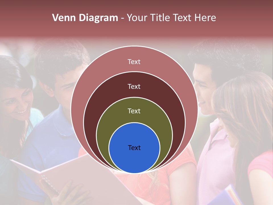 College School Youth PowerPoint Template
