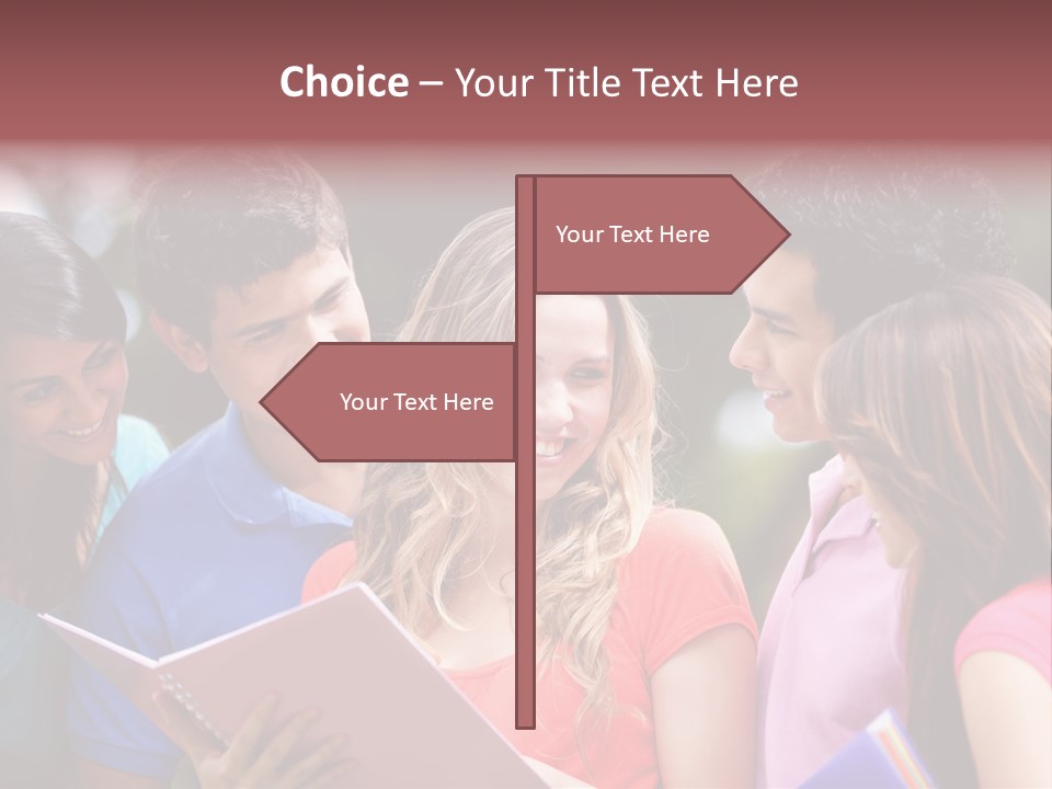 College School Youth PowerPoint Template